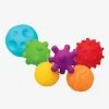 6 Balles Souples Sensorielles INFANTINO Multicolore - Infantino -Bébé Boutique 6 balles souples sensorielles infantino