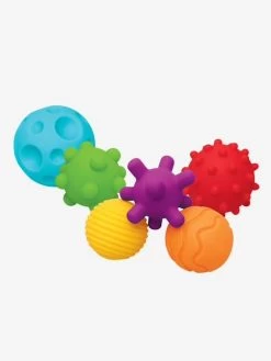 6 Balles Souples Sensorielles INFANTINO Multicolore - Infantino