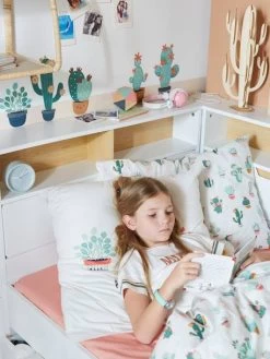 8 Grands Stickers Cactus Vert / Multicolore - Vertbaudet -Bébé Boutique 8 grands stickers cactus 2