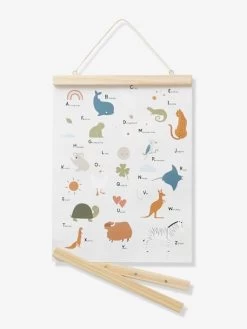 Bébé Boutique -Bébé Boutique affiche abecedaire mini zoo 1