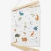 Affiche Abécédaire MINI ZOO Beige - Vertbaudet -Bébé Boutique affiche abecedaire mini zoo