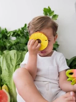 Ananas L'Ananas - OLI & CAROL Jaune - Oli Et Carol -Bébé Boutique ananas lananas oli carol 2