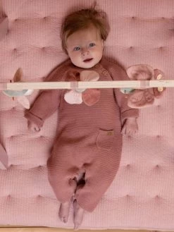 Arche Bois D'Éveil Oiseau - LITTLE DUTCH Rose Pâle - Little Dutch -Bébé Boutique arche bois deveil oiseau little dutch 2