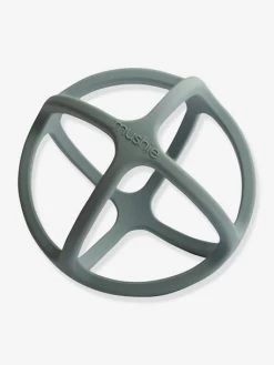 Balle De Dentition En Silicone - MUSHIE Bleu - Mushie -Bébé Boutique balle de dentition en silicone mushie 2