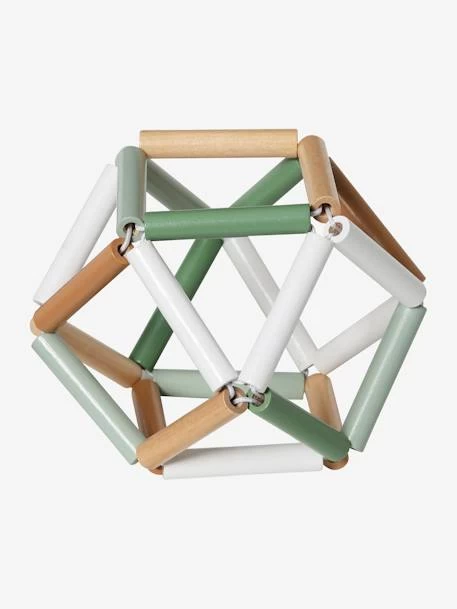 Balle D'éveil En Bois GREEN FOREST Beige - Vertbaudet 3 Balle D'éveil En Bois GREEN FOREST Beige - Vertbaudet