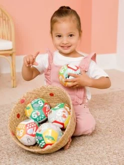 Balle éducative Jungle - BABYTOLOVE Multicolore - Baby To Love -Bébé Boutique balle educative jungle babytolove 1