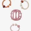 Balle Et Anneaux De Dentition En Silicone Multicolor - Vertbaudet -Bébé Boutique balle et anneaux de dentition en silicone