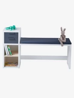 Banc De Lecture + Rangement LIGNE REGLISSE Blanc/gris Foncé - Vertbaudet 10 Banc De Lecture + Rangement LIGNE REGLISSE Blanc/gris Foncé - Vertbaudet -Bébé Boutique banc de lecture rangement ligne reglisse 3