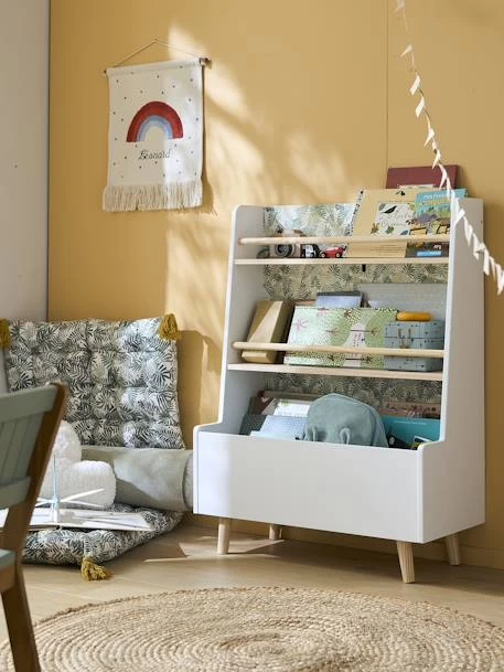 Bibliothèque Avec Fond Réversible Hanoï Blanc - Vertbaudet 8 Bibliothèque Avec Fond Réversible Hanoï Blanc - Vertbaudet – Image 6