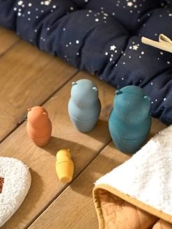 Boites Gigognes Ours En Silicone Multicolor - Vertbaudet -Bébé Boutique boites gigognes ours en silicone 3