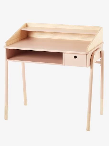Bureau Enfant LIGNE AMAZONIE Rose - Vertbaudet 4 Bureau Enfant LIGNE AMAZONIE Rose - Vertbaudet – Image 2