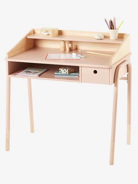 Bureau Enfant LIGNE AMAZONIE Rose - Vertbaudet 3 Bureau Enfant LIGNE AMAZONIE Rose - Vertbaudet