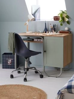 Bureau Enfant Vintage OXFORD Bleu - Vertbaudet -Bébé Boutique bureau enfant vintage oxford 4