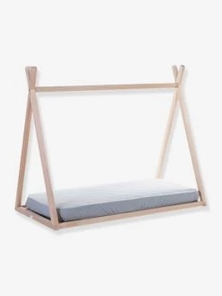Cadre De Lit Tipi CHILDHOME 70 X 140 Cm Naturel - Childhome -Bébé Boutique cadre de lit tipi childhome 70 x 140 cm 2