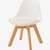 Chaise Maternelle Scandinave, Assise H 31,5 Cm Blanc - Vertbaudet 1 Chaise Maternelle Scandinave, Assise H 31,5 Cm Blanc - Vertbaudet -Bébé Boutique chaise maternelle scandinave assise h 315 cm
