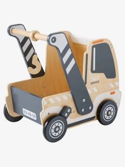 Chariot De Marche Camion En Bois FSC® Beige - Vertbaudet -Bébé Boutique chariot de marche camion en bois fsc 2