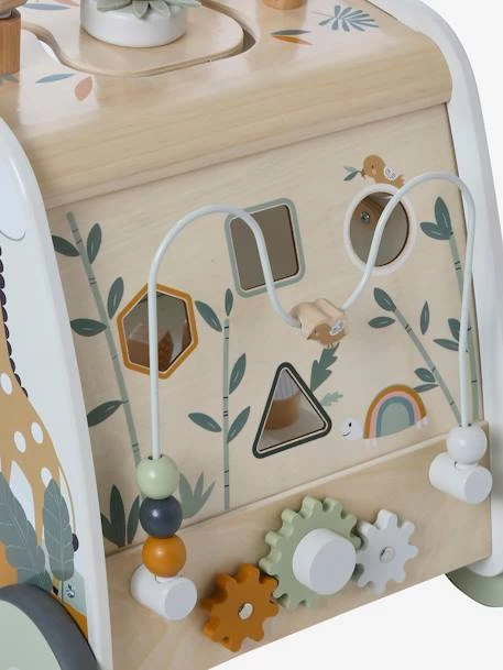 Chariot De Marche Multi-activités Tanzanie En Bois FSC® Vert - Vertbaudet 8 Chariot De Marche Multi-activités Tanzanie En Bois FSC® Vert - Vertbaudet – Image 6