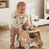 Chariot De Marche Poussette En Bois FSC® Rose - Vertbaudet 1 Chariot De Marche Poussette En Bois FSC® Rose - Vertbaudet -Bébé Boutique chariot de marche poussette en bois fsc