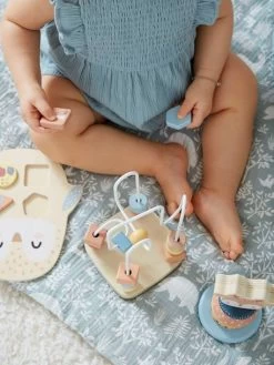 Coffret 3 Jeux D'éveil Les Amis De La Forêt En Bois FSC® Beige - Vertbaudet -Bébé Boutique coffret 3 jeux deveil les amis de la foret en bois fsc 2