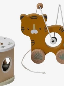 Coffret 3 Jeux D'éveil TANZANIE En Bois FSC® Orange - Vertbaudet -Bébé Boutique coffret 3 jeux deveil tanzanie en bois fsc 2