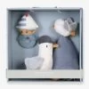 Coffret Cadeau Mouette Sailors Bay - LITTLE DUTCH Bleu Grisé - Little Dutch 2 Coffret Cadeau Mouette Sailors Bay - LITTLE DUTCH Bleu Grisé - Little Dutch -Bébé Boutique coffret cadeau mouette sailors bay little dutch