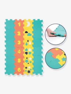Coffret D'activités Tapis Quille Et Formes LUDI Multicolore - Ludi -Bébé Boutique coffret dactivites tapis quille et formes ludi 2