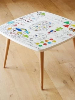 Coloritable L'atelier Des Artistes LES DRÔLES DE BOUILLES Blanc - Les Droles De Bouilles -Bébé Boutique coloritable latelier des artistes les droles de bouilles 2