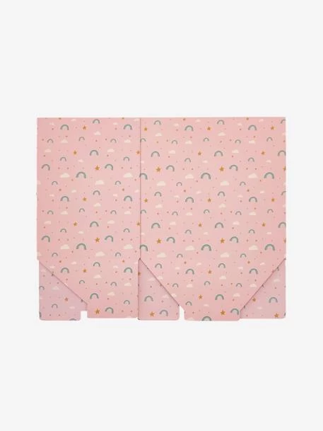 Corbeille En Carton Pliable Arc-en-ciel Rose - Vertbaudet 6 Corbeille En Carton Pliable Arc-en-ciel Rose - Vertbaudet – Image 4