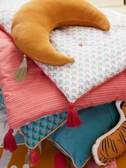 Coussin Lune En Velours EDEN INDIA Ocre - Vertbaudet 6 Coussin Lune En Velours EDEN INDIA Ocre - Vertbaudet -Bébé Boutique coussin lune en velours eden india 1