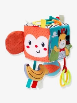 Cube D'Éveil Jungle - INFANTINO Multicolore - Infantino -Bébé Boutique cube deveil jungle infantino 2