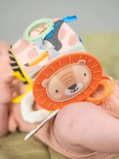 Cube D'Éveil Savane - TAF TOYS Orange - Taf Toys -Bébé Boutique cube deveil savane taf toys 3