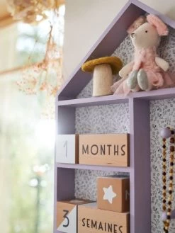 Cubes De L'âge Spécial Photos En Bois FSC® Multicolore - Vertbaudet -Bébé Boutique cubes de lage special photos en bois fsc 2