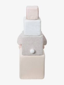 Cubes En Tissu GRENIER Beige - Vertbaudet -Bébé Boutique cubes en tissu grenier 4