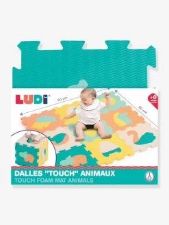 Dalles Animaux Touch LUDI Multicolore - Ludi -Bébé Boutique dalles animaux touch ludi 3