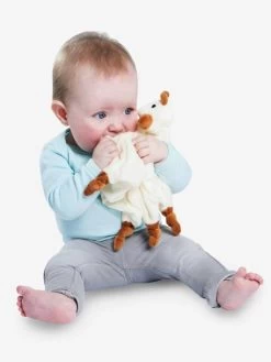 Doudou Avec Attache Sucette Sophie La Girafe VULLI Beige - Sophie La Girafe -Bébé Boutique doudou avec attache sucette sophie la girafe vulli 2