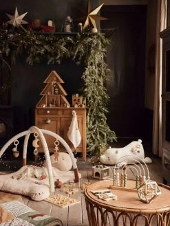 Doudou Carré + Hochet GREEN FOREST Multicolore - Vertbaudet -Bébé Boutique doudou carre hochet green forest 4