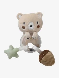 Doudou Carré + Hochet GREEN FOREST Multicolore - Vertbaudet -Bébé Boutique doudou carre hochet green forest 5