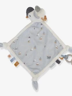 Doudou Carré Mouette - Sailors Bay - LITTLE DUTCH Bleu Grisé - Little Dutch