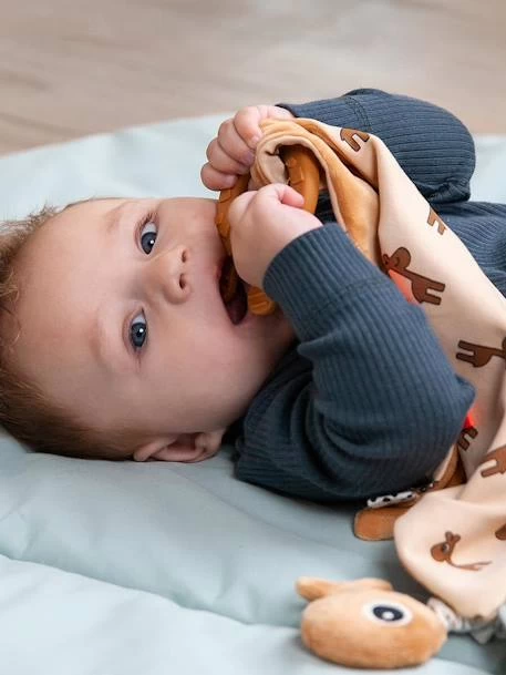 Doudou Plat Attache Sucette - DONE BY DEER Moutarde - Done By Deer 4 Doudou Plat Attache Sucette - DONE BY DEER Moutarde - Done By Deer – Image 2