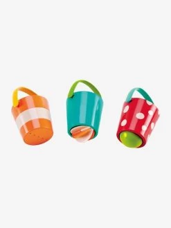 Ensemble Seaux De Bain HAPE Multicolore - Hape -Bébé Boutique ensemble seaux de bain hape 1