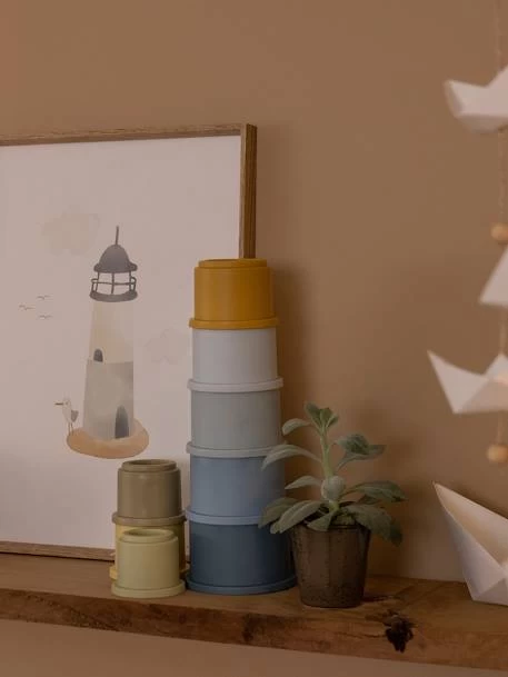 Gobelets Empilables - LITTLE DUTCH Rose - Little Dutch 6 Gobelets Empilables - LITTLE DUTCH Rose - Little Dutch – Image 4