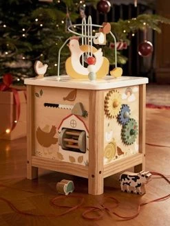 Grand Cube D'activités En Bois FSC® Tanzanie - Vertbaudet 9 Grand Cube D'activités En Bois FSC® Tanzanie - Vertbaudet -Bébé Boutique grand cube dactivites en bois fsc 1