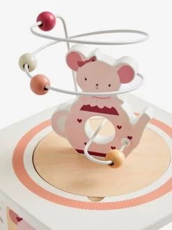 Grand Cube D'activités GRENIER En Bois FSC® Blanc - Vertbaudet -Bébé Boutique grand cube dactivites grenier en bois fsc 3