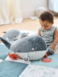 Grande Peluche D'activités SOUS L'OCÉAN Gris - Vertbaudet -Bébé Boutique grande peluche dactivites sous locean 2