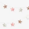 Guirlande étoiles Magie Rose Rose - Vertbaudet