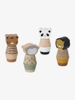 Jeu Des Animaux à Visser En Bois FSC® Multicolore - Tanzanie - Vertbaudet -Bébé Boutique jeu des animaux a visser en bois fsc 4