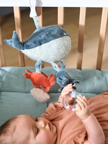 Jouet D'éveil Avec Pince SOUS L'OCÉAN Gris - Vertbaudet 4 Jouet D'éveil Avec Pince SOUS L'OCÉAN Gris - Vertbaudet – Image 2