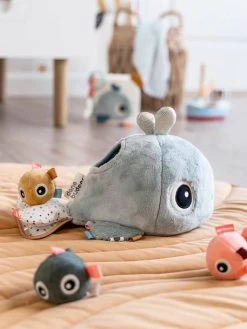 Jouet D'Éveil Hide&Seek Wally - DONE BY DEER Bleu - Done By Deer -Bébé Boutique jouet deveil hideseek wally done by deer 3