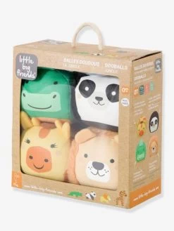 Les Dooballs - Set De 4 Balles Doudous - BABYTOLOVE Multicolore - 353 10 Les Dooballs - Set De 4 Balles Doudous - BABYTOLOVE Multicolore - 353 -Bébé Boutique les dooballs set de 4 balles doudous babytolove 2
