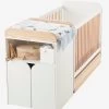 Lit Combiné évolutif Avec Rangements Et Table à Langer LIGNE ECLIPSE Blanc / Bois - Vertbaudet 2 Lit Combiné évolutif Avec Rangements Et Table à Langer LIGNE ECLIPSE Blanc / Bois - Vertbaudet -Bébé Boutique lit combine evolutif avec rangements et table a langer ligne eclipse
